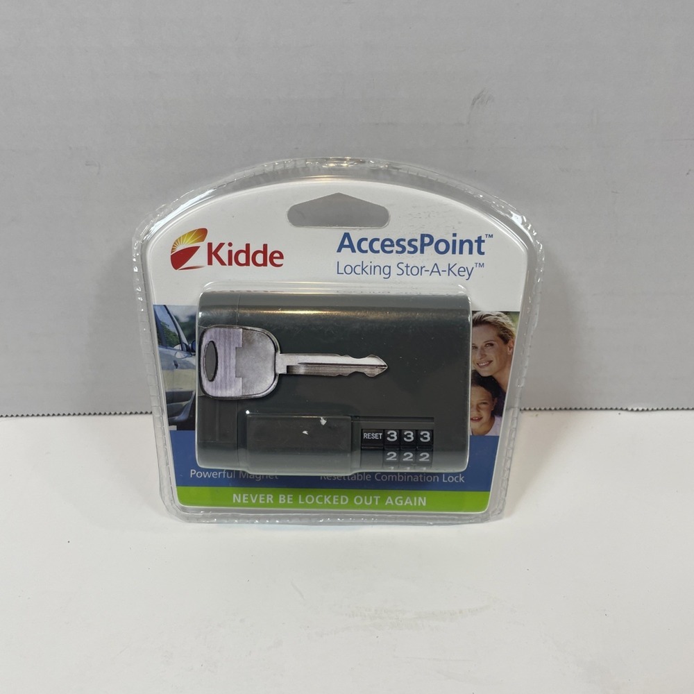 Kidde Key Case Unisex OS Gray AccessPoint Locking Stor-A-Key Magnetic 001844 - Picture 3 of 6